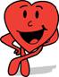 a heart character